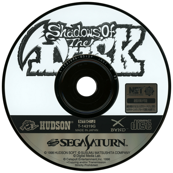 Shadows of the Tusk box art for Sega Saturn
